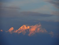 Himalayan views from Nagarkot 