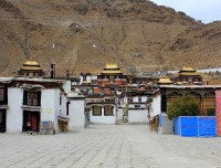 Tashilampo Monastery in Shigatse